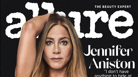 jennifer aniston chanel|Jennifer Aniston Wows in Chanel Bikini on 'Allure' Cover.